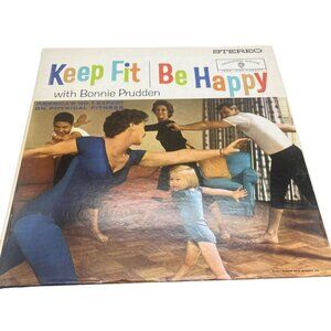 keep fit be happy bonnie Prudden vinyl record Worner bros 1959 English READ